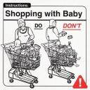 Shopping with your baby